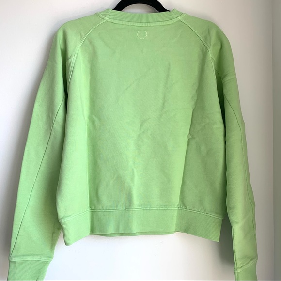 NWT Outdoor Voices Cotton Terry Crew Sweatshirt - Picture 4 of 6